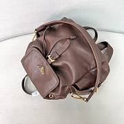 Prada Explore Medium Nappa Leather Backpack Sienna 1BZ080 - 29x27x12.5cm - 5