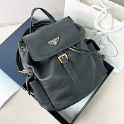 Prada Explore Medium Nappa Leather Backpack Black 1BZ080 - 29x27x12.5cm - 6