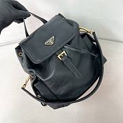 Prada Explore Medium Nappa Leather Backpack Black 1BZ080 - 29x27x12.5cm - 5