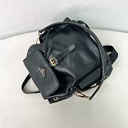 Prada Explore Medium Nappa Leather Backpack Black 1BZ080 - 29x27x12.5cm - 3