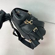 Prada Explore Medium Nappa Leather Backpack Black 1BZ080 - 29x27x12.5cm - 2