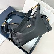 Prada Explore Large Nappa Leather Bag Black 1BC264 - 32x22x11.5cm - 1
