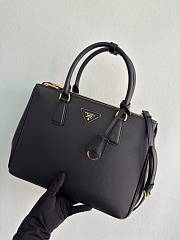 Prada Galleria Large Saffiano Leather Bag Black 1BA274 - 32x24x13.5cm - 5