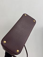 Prada Galleria Large Saffiano Leather Bag Burgundy 1BA274 - 32x24x13.5cm - 2