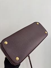 Prada Galleria Medium Saffiano Leather Bag Burgundy 1BA863 - 28x19.5x12cm - 4