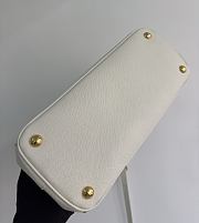 Prada Galleria Medium Saffiano Leather Bag White 1BA863 - 28x19.5x12cm - 6