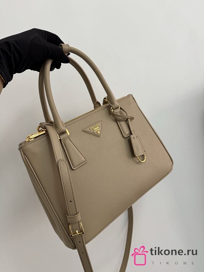 Prada Galleria Medium Saffiano Leather Bag Beige 1BA863 - 28x19.5x12cm - 1