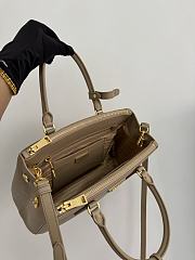 Prada Galleria Medium Saffiano Leather Bag Beige 1BA863 - 28x19.5x12cm - 4