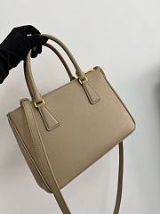 Prada Galleria Medium Saffiano Leather Bag Beige 1BA863 - 28x19.5x12cm - 3
