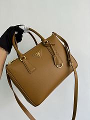 Prada Galleria Medium Saffiano Leather Bag Caramel 1BA863 - 28x19.5x12cm - 5