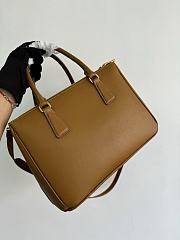 Prada Galleria Medium Saffiano Leather Bag Caramel 1BA863 - 28x19.5x12cm - 3