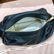Miumiu Leather Bag Black 5BC191 - 32x21x14cm - 6