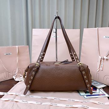 Miumiu Leather Bag Sienna 5BC190 - 35x18x18cm