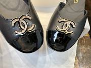 Chanel Slingbacks Calfskin & Patent Calfskin Black - 3