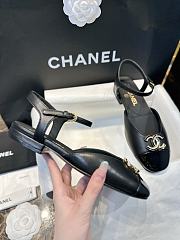 Chanel Slingbacks Calfskin & Patent Calfskin Black - 2