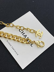 Chanel Necklace Gold Tone with Pen Pendant - 4
