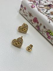 Dior Tribales Earrings Gold Finish and Gold Finish Metal - 1