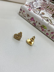 Dior Tribales Earrings Gold Finish and Gold Finish Metal - 6
