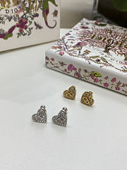 Dior Tribales Earrings Gold Finish and Gold Finish Metal - 4
