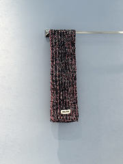 Miumiu Wool Blend Knit Scarf Multicolor - 6