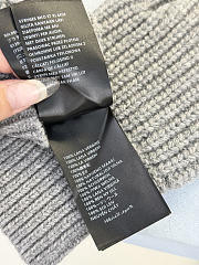 Miumiu Combo Gloves Wool And Cashmere Gray - 2