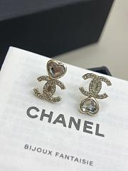 Chanel Heart Shaped Earrings - 1
