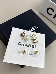 Chanel Heart Shaped Earrings - 4