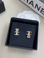 Chanel Heart Shaped Earrings - 2