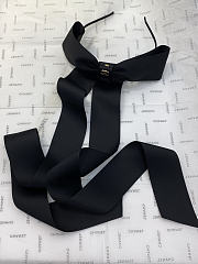 Chanel Headband Mixed Fibers & Silk Black - 2
