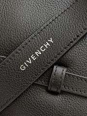 Givenchy Medium Voyou Bag In Shiny Leather Black - 38x31x10cm - 2
