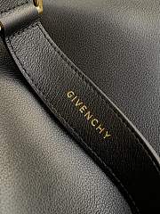 Givenchy Medium Voyou Bag In Shiny Leather Black Gold - 38x31x10cm - 5