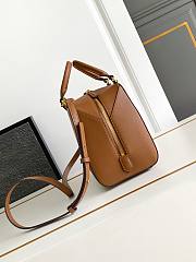 Givenchy Mini Antigona Cube Bag In Leather Brown - 22x19x13cm - 5