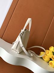 Givenchy Nano Voyou Bag In Shiny Leather White - 17x14x11cm - 6