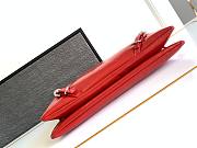 Givenchy Small P'tit Voyou Leather Bag Red - 32x15x9.5cm - 2