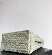 Bottega Veneta Large Andiamo Intrecciato Travertine - 42x35x18cm - 4