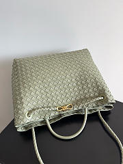 Bottega Veneta Large Andiamo Intrecciato Travertine - 42x35x18cm - 3
