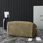 Bottega Veneta Large Andiamo Intrecciato Suede Khaki - 42x35x18cm - 3