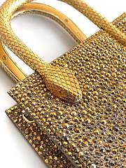 Bvlgari Serpentine Mini Tote Bag In Crystals - 13x17.5x5.5cm - 3