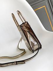 Bvlgari Serpentine Leather Tote Golden Pony Style Calfskin - 13x17.5x5.5cm - 2