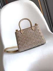 Bvlgari Serpentine Duo Top Handle Gold And Silver Calla Crystals 294305 - 21.5x15x6cm - 1