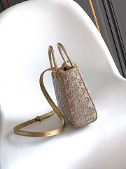 Bvlgari Serpentine Duo Top Handle Gold And Silver Calla Crystals 294305 - 21.5x15x6cm - 5