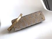 Bvlgari Serpentine Duo Top Handle Gold And Silver Calla Crystals 294305 - 21.5x15x6cm - 3