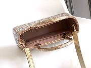 Bvlgari Serpentine Duo Top Handle Gold And Silver Calla Crystals 294305 - 21.5x15x6cm - 2