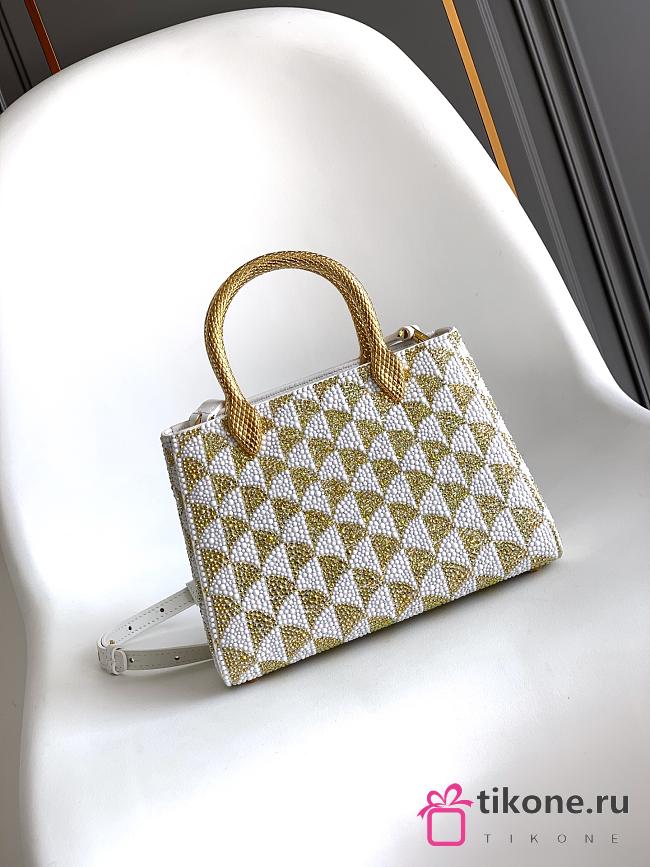 Bvlgari Serpentine Duo Top Handle Calla Crystals 22683 - 21.5x15x6cm - 1