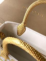 Bvlgari Serpentine Duo Top Handle Calla Crystals 22683 - 21.5x15x6cm - 3