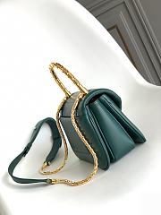 Bvlgari Serpenti Reverse Small Top Handle Bag Green - 20x14x10cm - 6