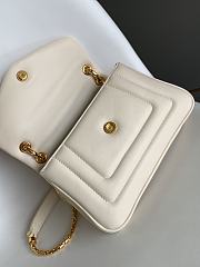 Bvlgari Serpenti Reverse Small Shoulder Bag White - 22.5x15x7cm - 4