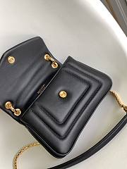 Bvlgari Serpenti Reverse Small Shoulder Bag Black - 22.5x15x7cm - 5