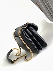 Bvlgari Serpenti Reverse Small Shoulder Bag Black - 22.5x15x7cm - 4