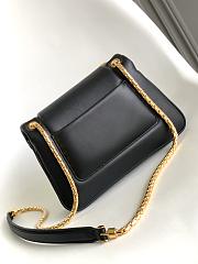 Bvlgari Serpenti Reverse Small Shoulder Bag Black - 22.5x15x7cm - 3